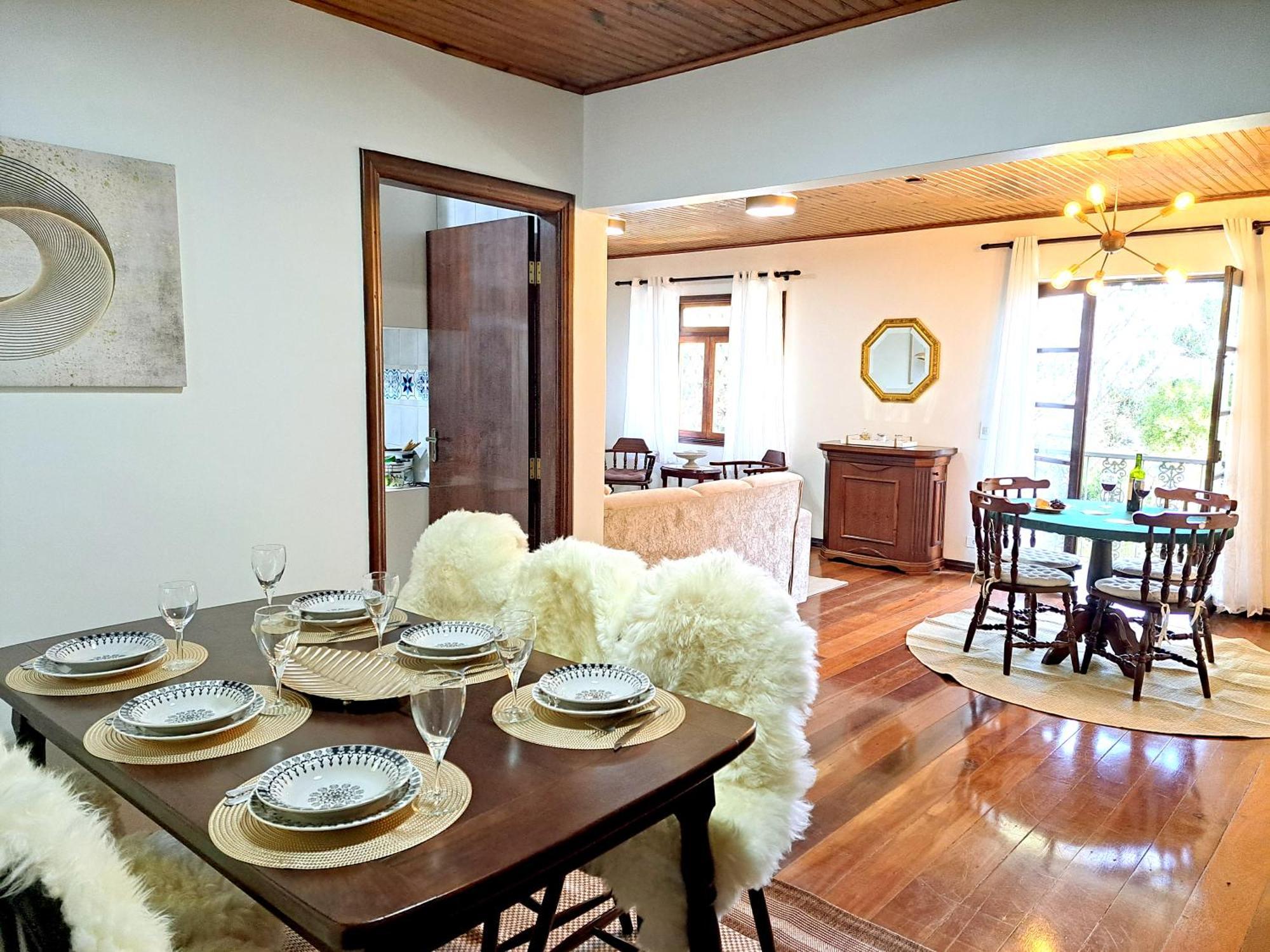 Charme Nas Montanhas Com Lareira Apartamento *